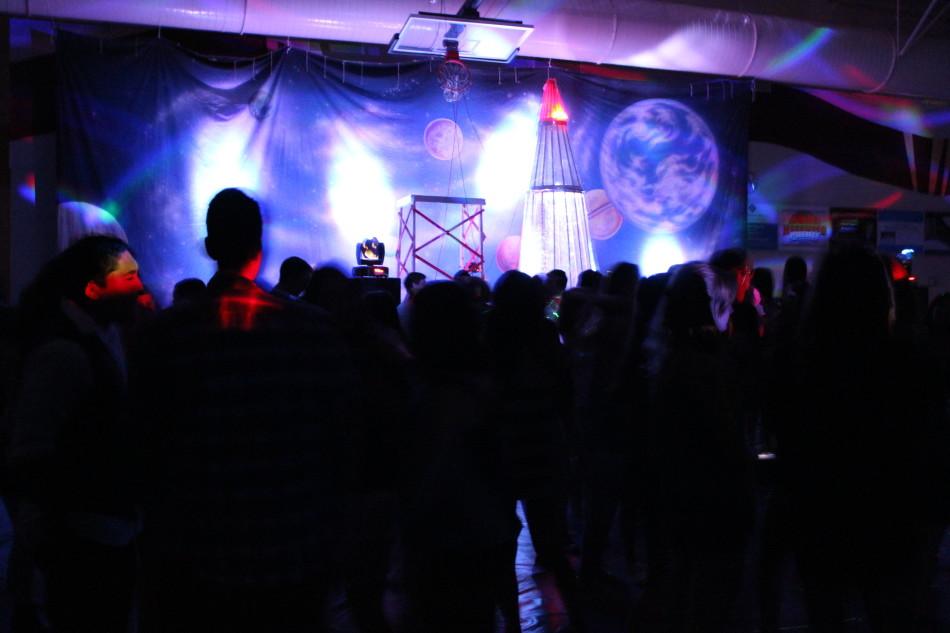 Students dance during the Sadies dance on March 14. Photo by THERESA KIM