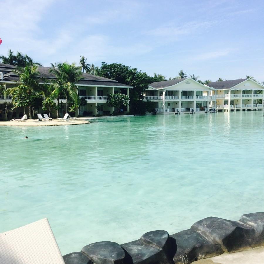 Plantation Bay beach resort in Macatan, Cebu.