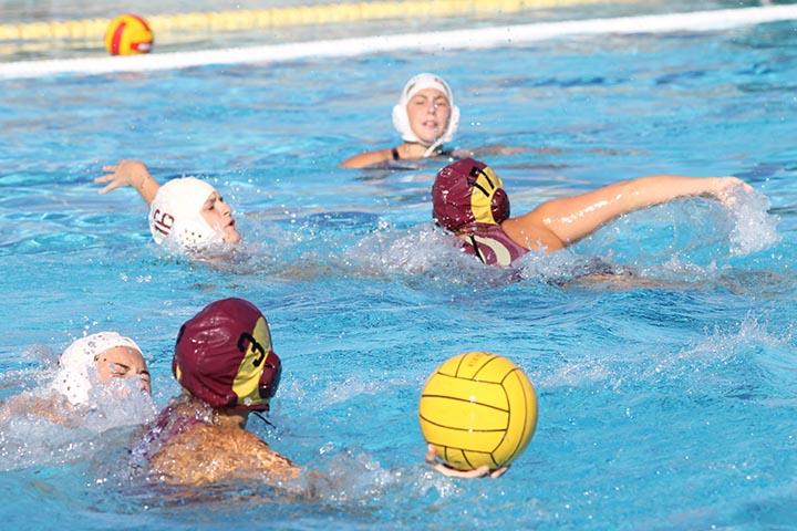 Girls water polo match against Antelope on Oct. 3. Photo by Sarah Martinez.