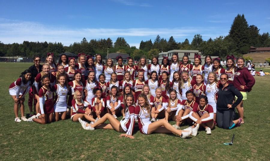 Cheer teams attend summer camp at UC Santa Cruz
