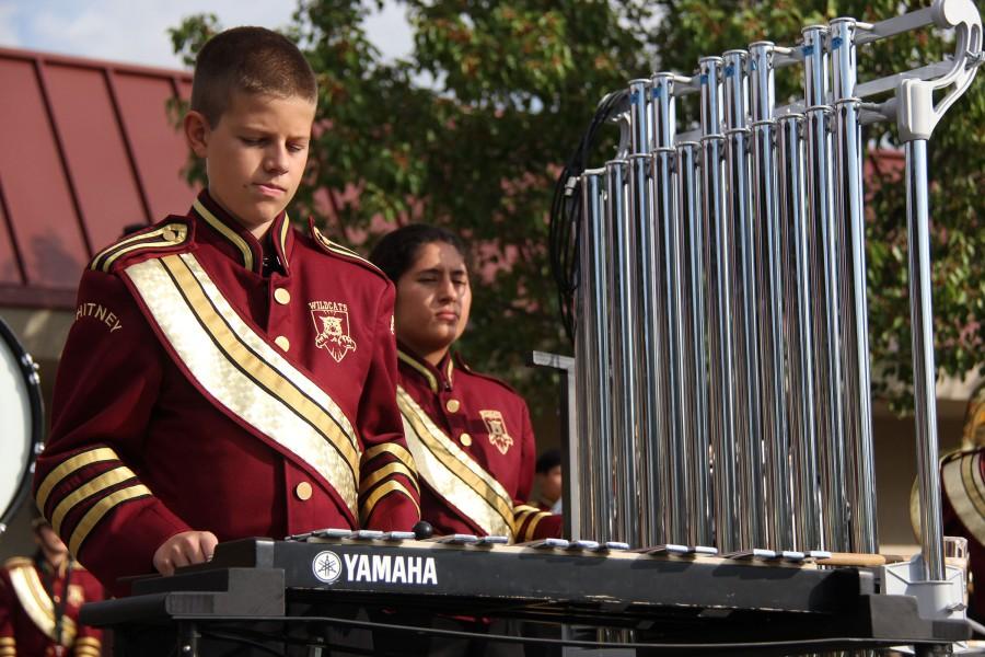 Marching band takes division title, first in high percussion, high brass