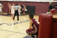 Mens varsity basketball falls to Woodcreek in first game of season