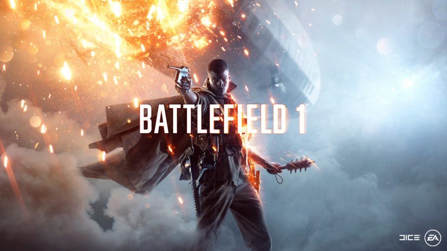 Announcement logo for Battlefield 1. Used with permission under fair use.