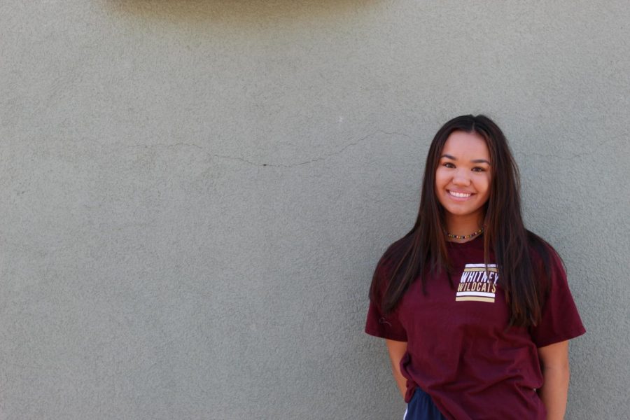 Izzy Laber makes varsity after one year cheering