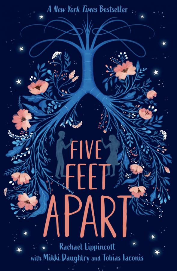 The cover of the novel ‘Five Feet Apart’ by Rachael Lippincott, with Mikki Daughtry and Tobias Iaconis is based of the film that will release March 22. Used with permission under fair use