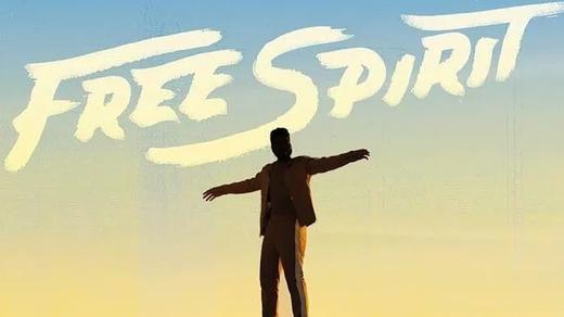 Standing with his arms open, Khalid poses for his new album “Free Spirit.” Illustration by Khalid’s team, used with permission under fair use.
