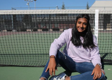 Q&A with Pranathi Sudharshan on how she juggles high school tennis and swim, traveling sports and school.